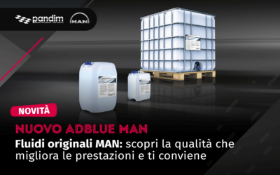 La qualità dei fluidi originali MAN migliora le prestazioni e ti conviene.