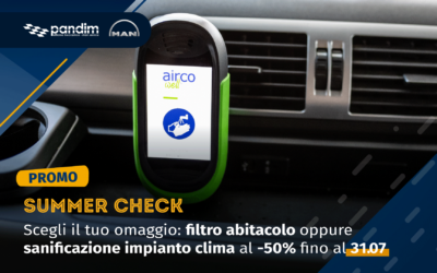 Non far salire a bordo l’afa estiva, approfitta della nostra SUMMER CHECK