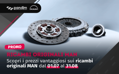RICAMBI ORIGINALI MAN IN PROMO FINO AL 31.08
